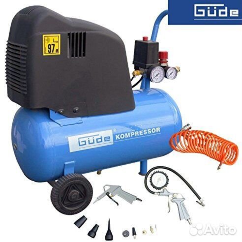 Компрессор Безмасляный Gude/210л/мин