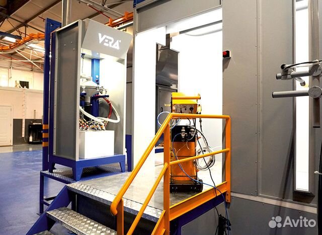 Линия порошковой окраски автоматическая