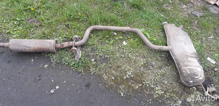 Глушитель VW Golf plus