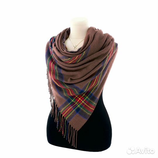 Шарф стильный и теплый