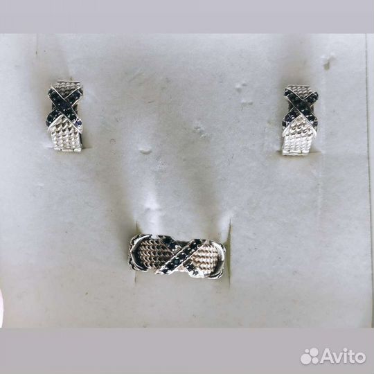 Серебряный набор