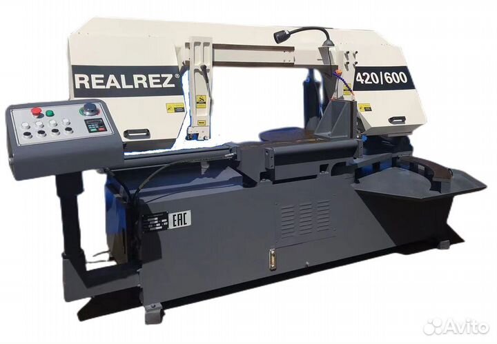 Ленточнопильный полуавтоматический станок RealRez