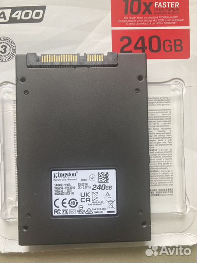 Ssd kingston a400 240gb