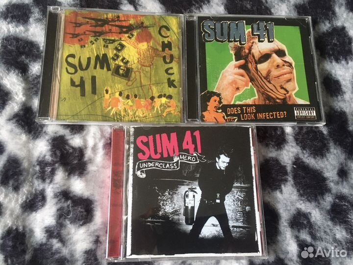 Sum 41 Cd made in EU Лицензия