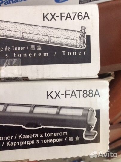 Картриджи Panasonic, HP