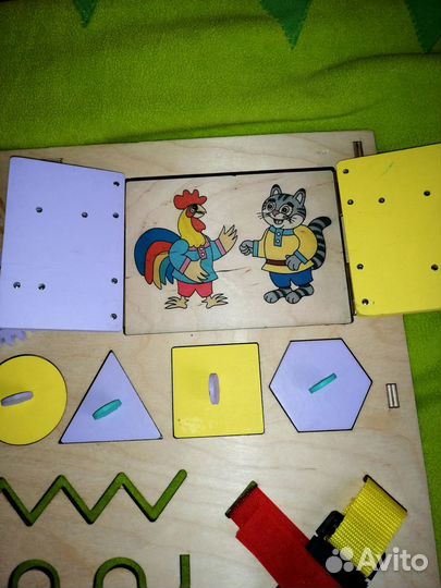 Бизиборд развивающая доска