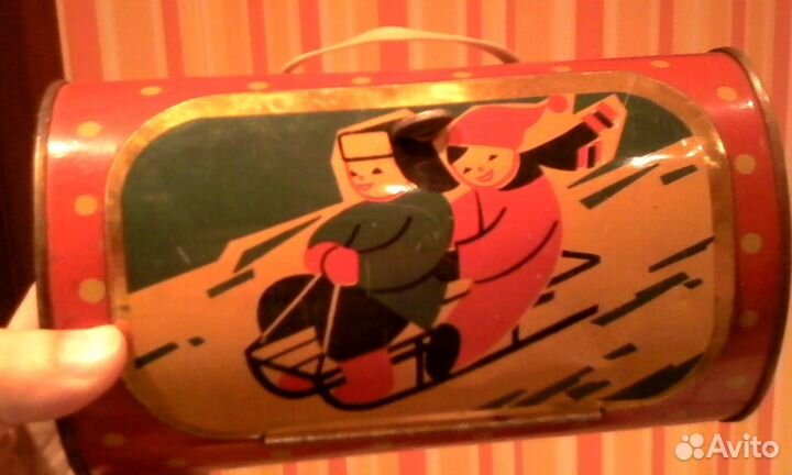Чемоданчик-саквояж игрушечный СССР