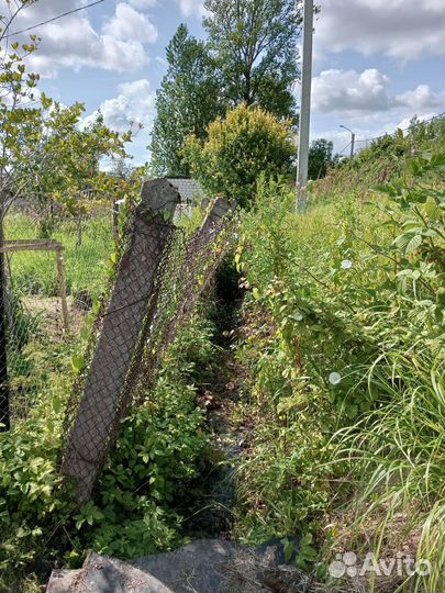 Забор сетка рабица