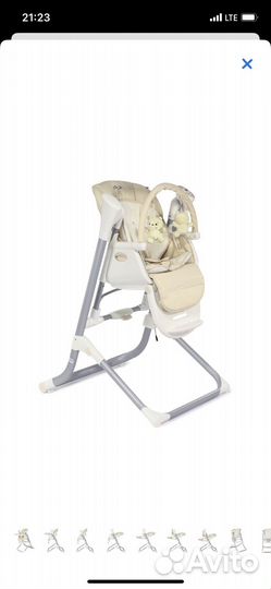 Стульчик для кормления и качели