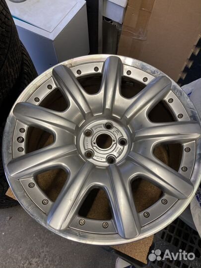 Кованные диски на Bentley continental GT