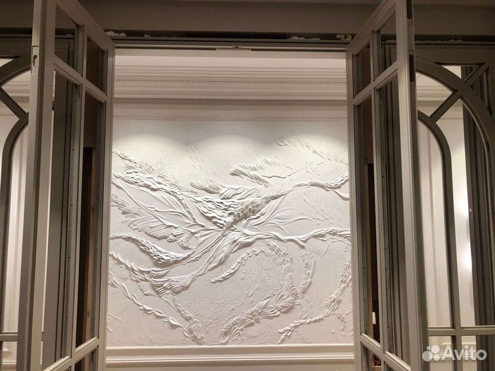 Барельеф / Панно Перья