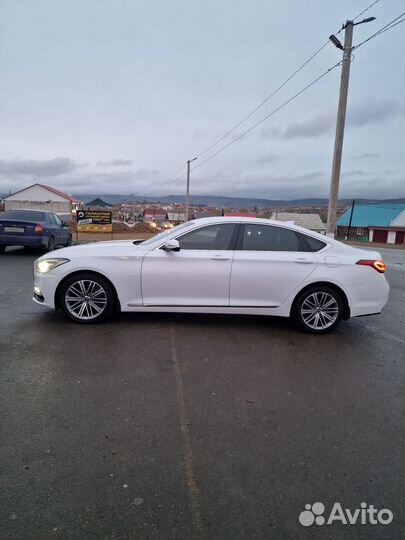 Genesis G80 2.0 AT, 2017, 136 000 км