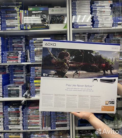 PS5 Sony PlayStation 5 запечатаная рст и Б/у обмен