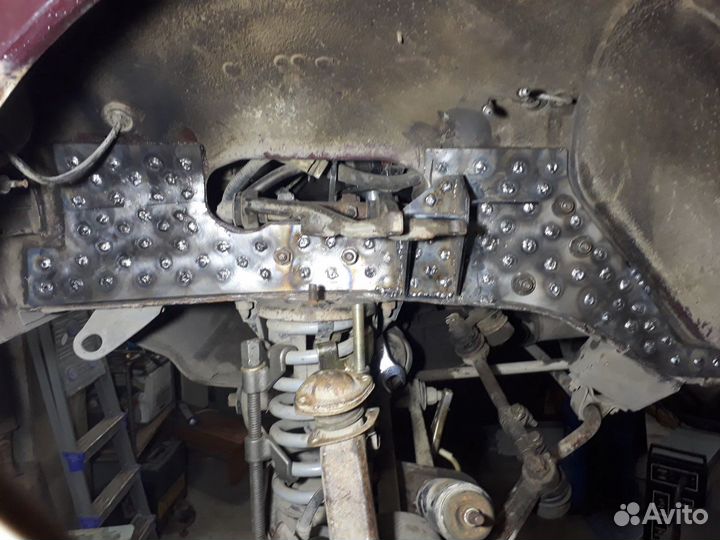 Комплект для усиления и ремонта лонжеронов нивы