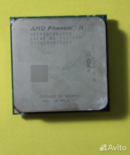 Процессор Amd phenom II x4 955