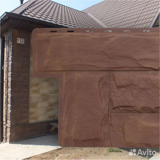 Фасадная панель (гранит) Альта-Профиль 1130х470х2