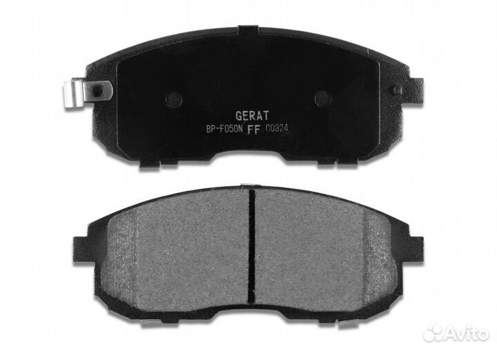 Колодки тормозные передние