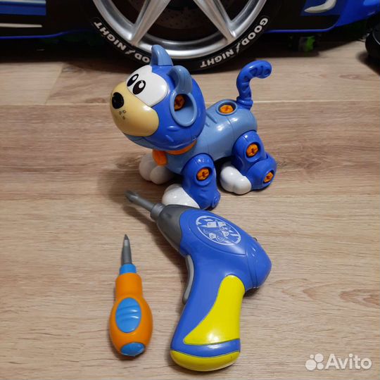 Конструктор Кот с шуруповертом