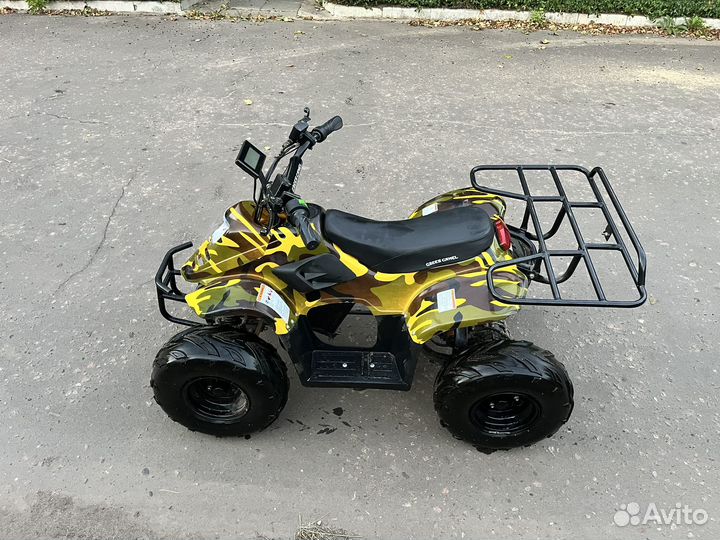 Детский электро квадроцикл Green Camel Gobi K70