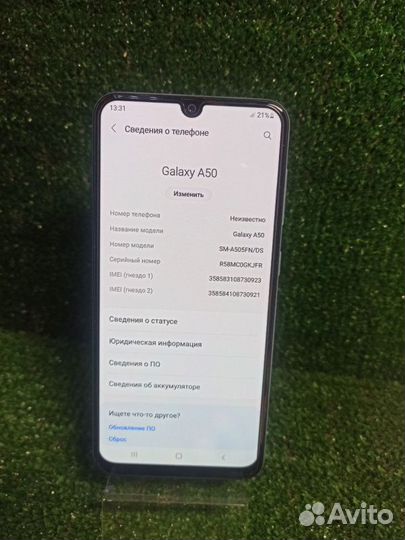 Samsung Galaxy A50, 4/64 ГБ