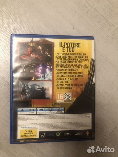 Infamous second son на ps4