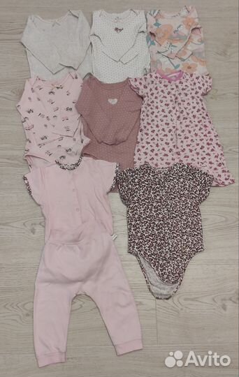 Детские вещи пакетом на девочку 62-74