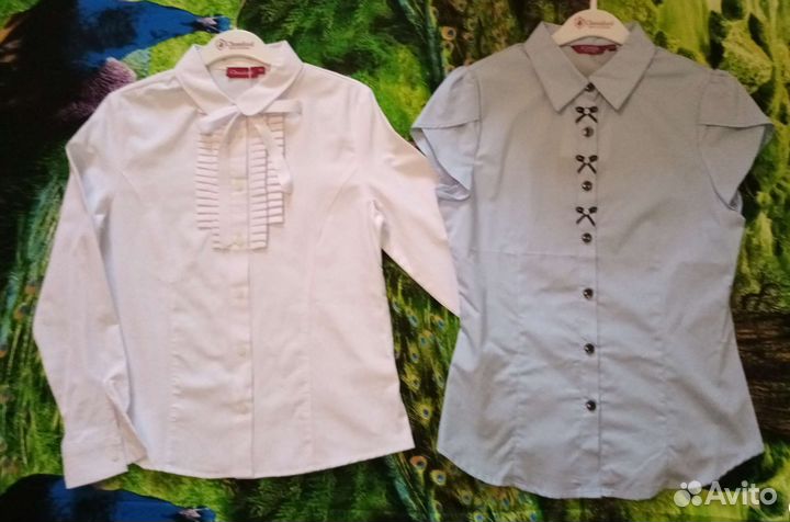 Новые школьные блузки (р. 146-152)