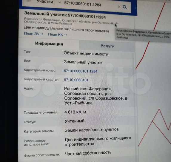 Участок 46,1 га (ИЖС)