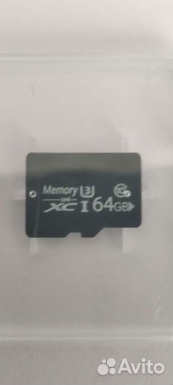 Карта памяти MicroSD 64gb