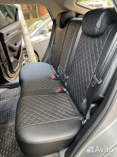 Чехлы Haval F7/ F7X Экокожа ромб Автопилот