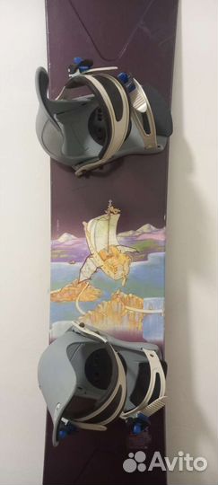 Сноуборд Sims 156cm+ крепления Moss