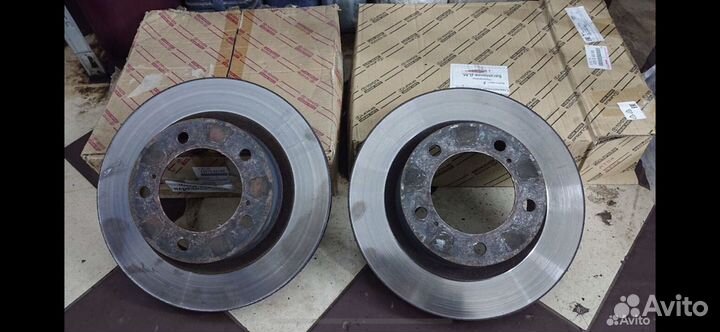 Диск тормозной передний toyota land cruiser 200