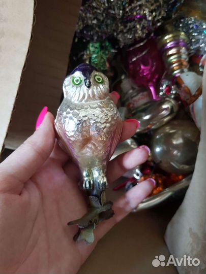 Елочные игрушки СССР