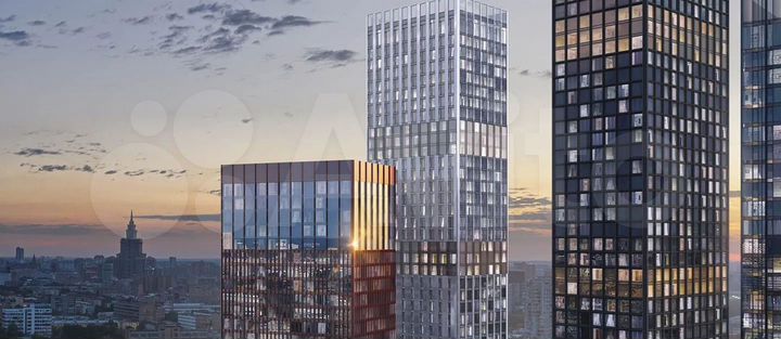 1-к. квартира, 29,4 м², 46/54 эт.