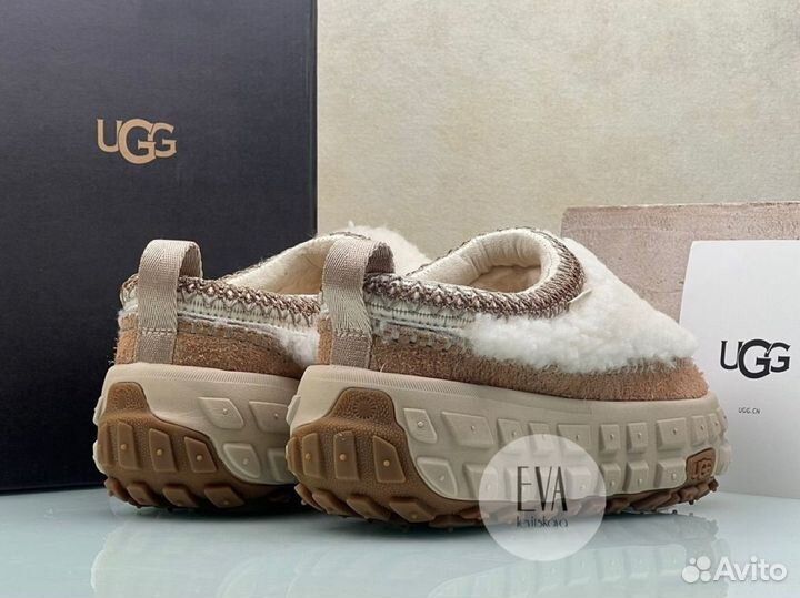 Женские слипоны Ugg Venture Daze Cozy Natural