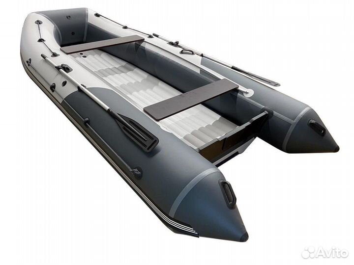 Лодка orca GT 420 нд серая