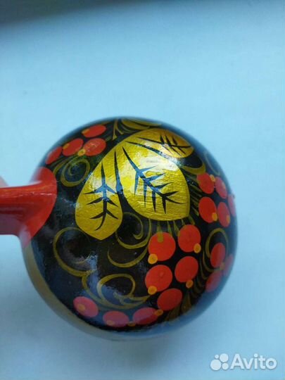 Половник деревянный хохлома новый