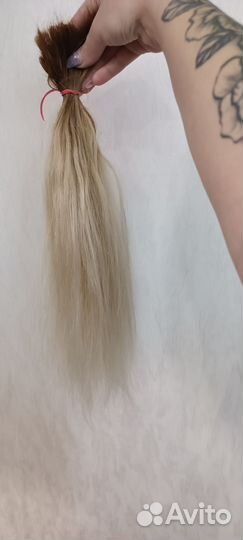 Волосы для наращивания натуральные бу