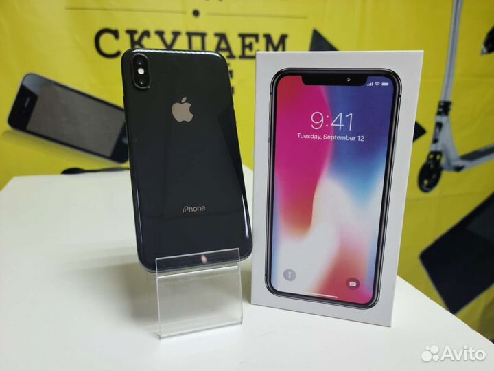 Телефон iPhone X 256 GB/рассрочка