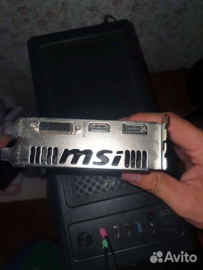 Видеокарта MSI radeon rx560 aero 4g