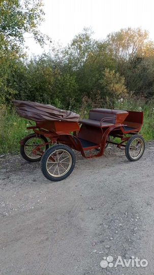 Карета-фаэтон для лошади или пони