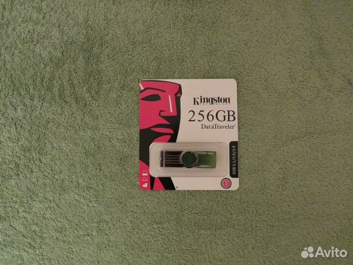 Новая Флешка usb Kingston 256 gb