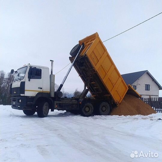 Песок карьерный/мытый