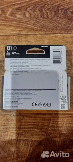 Картридж hp 121