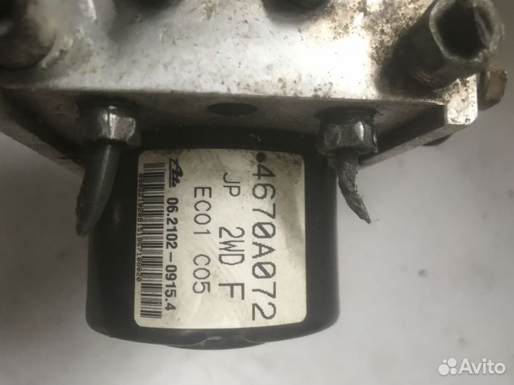 Блок ABS Mitsubishi Lancer X