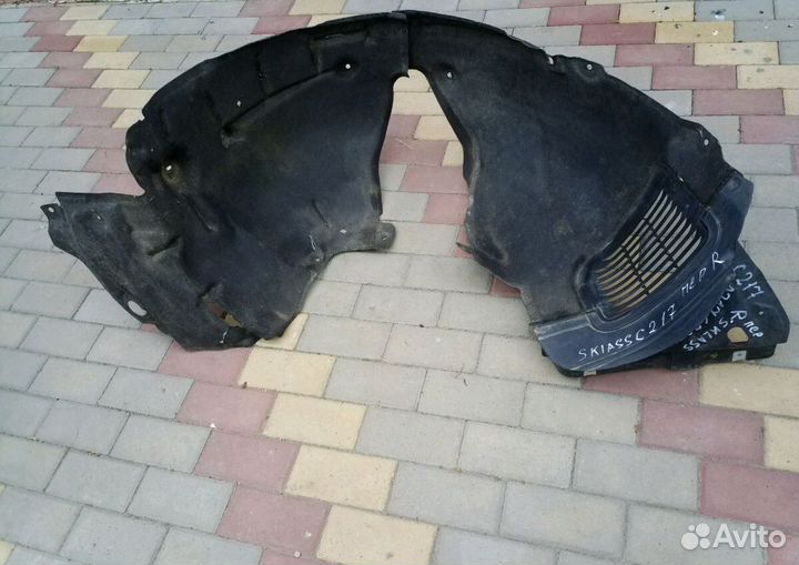 Арочная защита передняя мерседес S Klass C 217