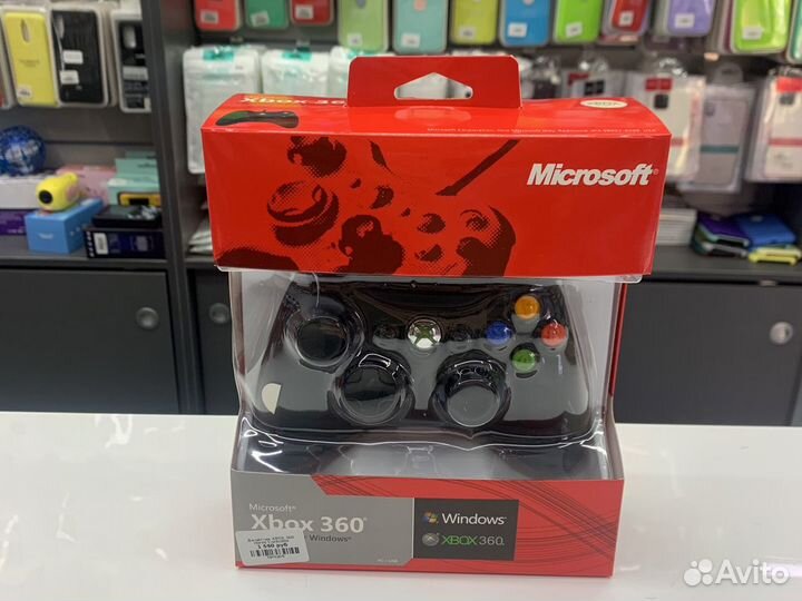 Джойстик xbox 360 Microsoft проводной