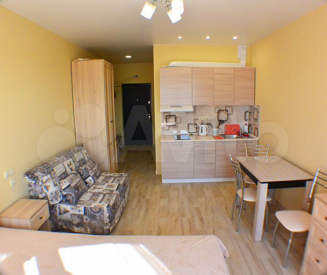 Квартира-студия, 27 м², 6/9 эт.