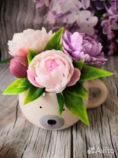 Букет из мыла