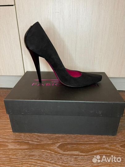 Туфли женские замшевые Fabio Sorbi, Италия, новые